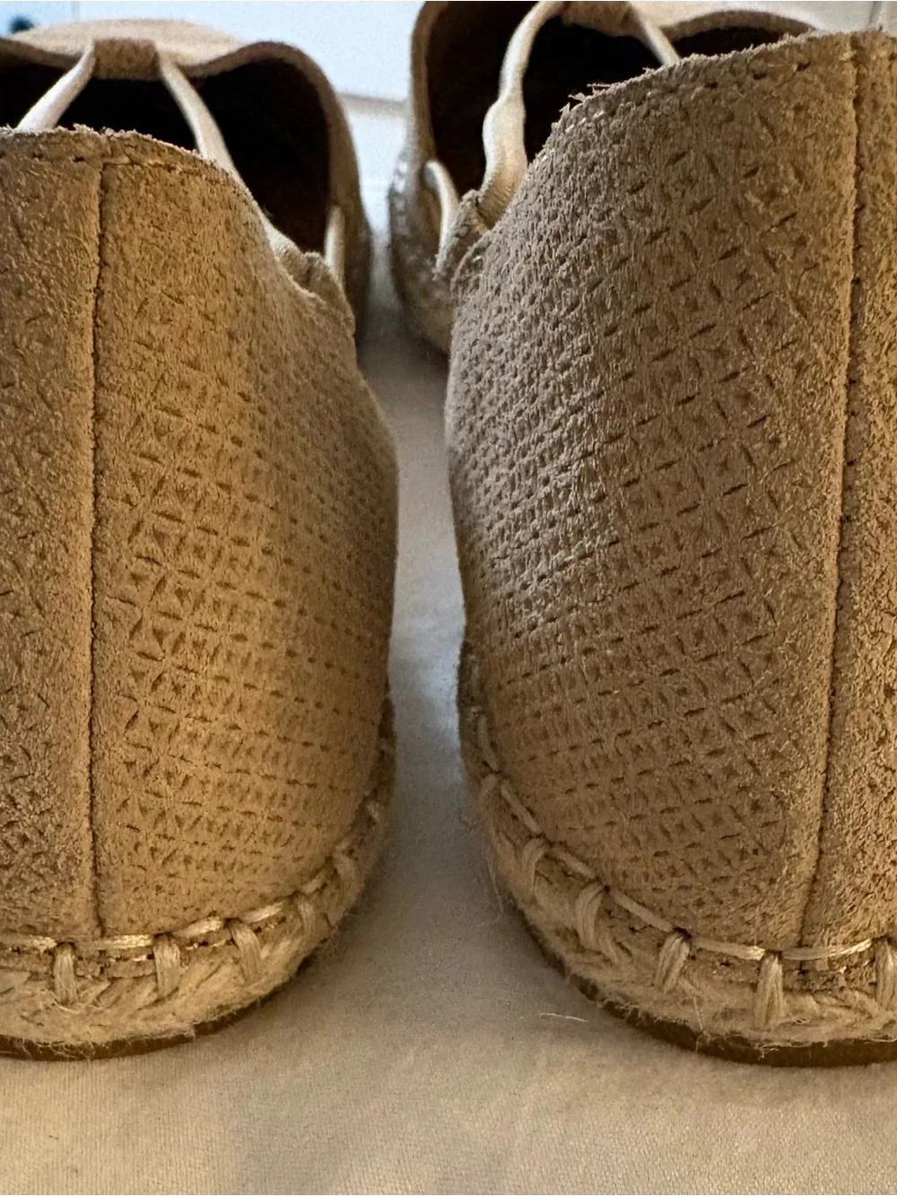 EILEEN FISHER Lee Espadrilles Sandal/Suede/ Size 6 1/2